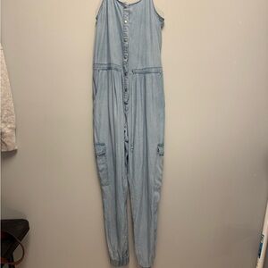 TART Collections Micky Jumpsuit In Color Chambray Size M